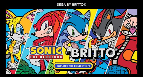 SEGA SONIC × BRITTO