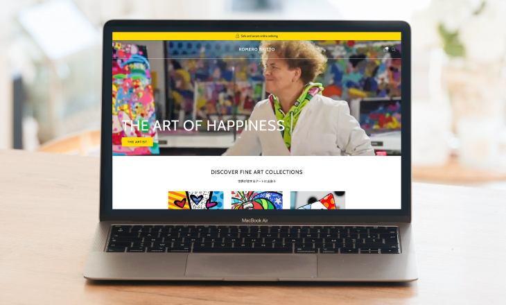 ROMERO BRITTO 日本オフィシャル オンラインショップ運営