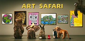 伊勢丹新宿店 本館6階 催物場「ART SAFARI」にてロメロ・ブリットの作品を展示